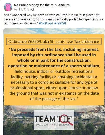 Discussion on tax funding for stadium