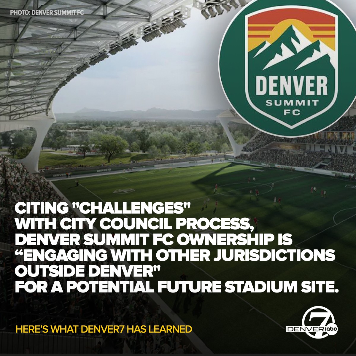 Denver NWSL Owners Demand City Give Them  Million Without Limits Or Else They Will Leave