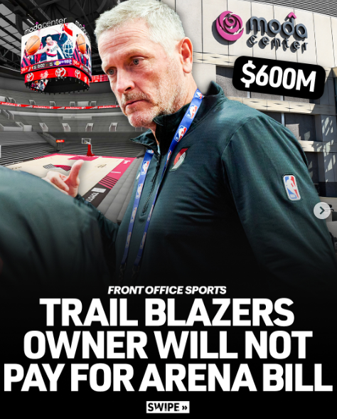 Team owners continue to get out of paying for venue upgrades when they are responsible for keeping it at a “First-Class Condition”